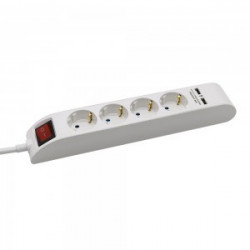 4 WAYS SOCKET WITH LIGHTED...