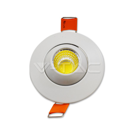 3W LED DOWNLIGHT WITH MOVING HEAD ROUND 4000K - 5093